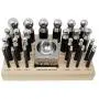 Dapping Block Punch Puncher Round Circle Metal Forming Steel (26 Piece) Dapping Block Punch Puncher Round Circle Metal Forming Steel (26 Piece)