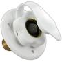 JR Products 160-85-A-26-A Polar White City Water Flange with 1/2'' MPT