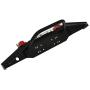 RCAIDONG 1/10 Front Bumper Bull Bar with LED Headlights Winch Mount Seat for TRAXXAS TRX-4 TRX4 AXIAL SCX10 RC Rock Crawler