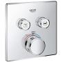Grohe 29141000 Grohtherm SmartControl Thermostatic Trim, Starlight Chrome