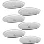 French Press Filter 12 Oz 6 Pack Universal Replacement Reusable Stainless Steel 3 Cup (350 ml) Mesh Fits Most Coffee Presses with Metal Center Ring