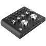 Marhynchus V8 Voice Conversion Digital Sound Card, Mobile Computer Live Sound Card, Metal Shell Black (Bluetooth Version)