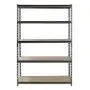 Muscle Rack UR482472PB5PAZ-SV Silver Vein Steel Storage Rack, 5 Adjustable Shelves, 4000 lb. Capacity, 72'' Height x 48'' Width x 24'' Depth