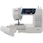 Janome 3160QDC Computerized Sewing Machine (New 2020 Tan Color) w/Hard Cover + Extension Table + Quilt Kit + 1/4 Seam Foot w/Guide + Overedge Foot + Zig Zag Foot + Buttonhole Foot + More!