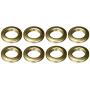 Dritz Home 44459 Round Curtain Grommets, 1-Inch, Antique Gold (8-Piece) Dritz Home 44459 Round Curtain Grommets, 1-Inch, Antique Gold (8-Piece)