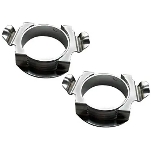 KOOMTOOM 4Pcs Metal H7 Bulb Retainer LED Lamp Base Adapter Socket Base for Mercedes Benz C/B/GLA/GL/GL S Series Ford Edge (LED-K04B) KOOMTOOM 4Pcs Metal H7 Bulb Retainer LED Lamp Base Adapter Socket Base for Mercedes Benz C/B/GLA/GL/GL S Series Ford Edge (LED-K04B)