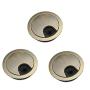 Bosidetool 3 Pcs Metal Cable Grommet, Zinc Alloy Desk Table Grommet Cable Cord Hole Cover for Home and Office, Fits 2.08 inch Hole (53mm Bronze)