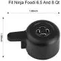 SiCheer Steam Release Handle, Pressure Cooker Valve Replacement for Ninja Foodi OP401/OP301 6.5, 8 Quart, Sicheer-NinjaFoodi-Pressure -Release-Valve SiCheer Steam Release Handle, Pressure Cooker Valve Replacement for Ninja Foodi OP401/OP301 6.5, 8 Quart, Sicheer-NinjaFoodi-Pressure -Release-Valve