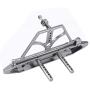 RC Car Bumper, CNC Metal RC Car Front Rear Bumper with Spare Tire Carrier for Axial SCX10 SCX10 II Replacement Parts RC Car Bumper, CNC Metal RC Car Front Rear Bumper with Spare Tire Carrier for Axial SCX10 SCX10 II Replacement Parts