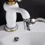 CIENCIA Brass Sink Faucet Diverter Valve to Sink Hose Sprayer,Faucet Splitter for Kitchen,Sink Faucet Replacement Part M22 x M24,SBA021