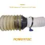 POWERTEC 70136 4-Inch to 2-1/2 Inch Cone Reducer