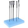 dailymall Painting Stand Base & 6pcs Alligator Clip Stick Set Modeling Tools Airbrush Hobby Model Parts