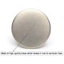 12 Sets Jean Tack Buttons Metal Replacement Kit, Matte Silver (Silver)