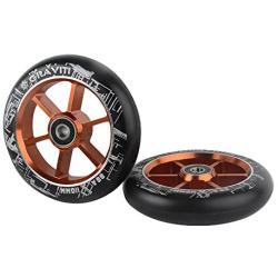 GRAVITI One Pair 110mm Pro Stunt Scooter Wheels ABEC-9 Bearings CNC Metal Core (2pcs)