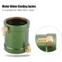 Water Cooling Jacket,RC Water Cooling Jacket with Inlet and Outlet Fittings for 3650 3660 3665 3674 Motor Boat Motor Part Accessory(36-50MM)
