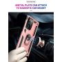Yerebel Galaxy Note 20 Ultra Case 2020 6.9 inch, [Military Grade] [Metal Ring][Magnetic Support] Defender Heavy Duty Armor Cover for Samsung Galaxy Note 20 Ultra (Rose Gold)
