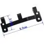 ShareGoo 2PCS Aluminum Pull Rod Base Seat Servo Fixed Mount Upgrade Spare Part for Wpl B1 B14 B-16 C-14 C-14K C-24 C-24K 1/16 RC Car Truck Crawler