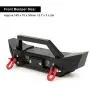 Tbest RC Car Bumper, Metal Front Rear Bumper Spare Parts for SCX10 TRX4 D90 1/10 RC Car Tbest RC Car Bumper, Metal Front Rear Bumper Spare Parts for SCX10 TRX4 D90 1/10 RC Car