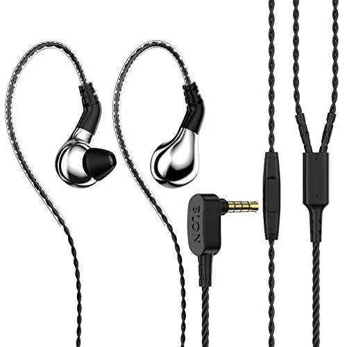 BLON BL03 in Ear Earphone,10mm Carbon Diaphragm Dynamic Drive in Ear Earphone, Metal Shell Bass HiFi DJ in Ear Monito with 2pin Detachable Cable with Mic Earphone(Silver with Mic) BLON BL03 in Ear Earphone,10mm Carbon Diaphragm Dynamic Drive in Ear Earphone, Metal Shell Bass HiFi DJ in Ear Monito with 2pin Detachable Cable with Mic Earphone(Silver with Mic)