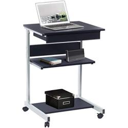 TECHNI MOBILI Modus Metal Computer Student Laptop Desk in Graphite