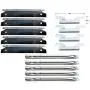 Direct Store Parts Kit DG132 Replacement for Gas Grill Brinkmann 810-1575-W Gas Grill Parts Kit (Stainless Steel Burner + Stainless Steel Carry-Over Tubes + Porcelain Steel Heat Plate) Direct Store Parts Kit DG132 Replacement for Gas Grill Brinkmann 810-1575-W Gas Grill Parts Kit (Stainless Steel Burner + Stainless Steel Carry-Over Tubes + Porcelain Steel Heat Plate)