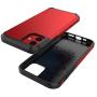 Luvvitt Ultra Armor Case Designed for iPhone 11 2019 with Removable Metal Plate for Magnetic Holder (car Phone Mount Cradle is not Included) for Apple iPhone XI 11 6.1 inch Screen - Red