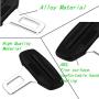 QD 4 Pack of Car Seat Belt Buckles, Car Seat Belt Silencers, Car Seat Belt Plugs, Car Metal Seat Belt Clips