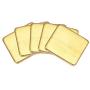 uxcell Flat IC Chipset Thermal Copper Heatsink for RPI CPU GPU RAM 12 x 12 x 1 mm 5pcs