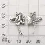 iloveDIYbeads 100g (66pcs) Craft Supplies Antique Silver Wings Angel Fairy Charms Pendants for Crafting, Jewelry Findings Making Accessory for DIY Necklace Bracelet (M151) iloveDIYbeads 100g (66pcs) Craft Supplies Antique Silver Wings Angel Fairy Charms Pendants for Crafting, Jewelry Findings Making Accessory for DIY Necklace Bracelet (M151)