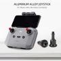 Globact Control Stick Metal Joystick Protector for DJI Mavic AIR 2/Mavic Mini 2 Remote Controller Aluminum Alloy Joystick 2 PCS Parts