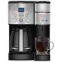 Cuisinart SS-15P1 Coffee Center 12-Cup Coffeemaker and Single-Serve Brewer, Silver Cuisinart SS-15P1 Coffee Center 12-Cup Coffeemaker and Single-Serve Brewer, Silver