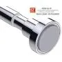 BRIOFOX Shower Curtain Rods 42-72 Inches, Rust Free + Non-Fall Down, 304 Stainless Steel, Super Large Non-Slip Plate Spring Shower Rod, Use in Bathroom, Kitchen, Home, Never Collapse, No Drilling BRIOFOX Shower Curtain Rods 42-72 Inches, Rust Free + Non-Fall Down, 304 Stainless Steel, Super Large Non-Slip Plate Spring Shower Rod, Use in Bathroom, Kitchen, Home, Never Collapse, No Drilling