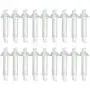 VOSAREA 20pcs Replacement Fiberglass Wicks Fiberglass Candle Wick Glass Tube Wick Holder Fiberglass Tiki Torch Wicks for Oil Lamps, 1.7in VOSAREA 20pcs Replacement Fiberglass Wicks Fiberglass Candle Wick Glass Tube Wick Holder Fiberglass Tiki Torch Wicks for Oil Lamps, 1.7in