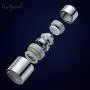 Horiznext kitchen and bathroom faucet nozzle aerator, 360 degree swivel dual flow spray for sink tap head Horiznext kitchen and bathroom faucet nozzle aerator, 360 degree swivel dual flow spray for sink tap head