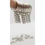 Key Ring with Chain and Open Jump Rings 50Pack Key Ring with Chain and Open Jump Rings 50Pack