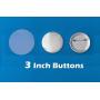3'' Inch Metal Pin Buttons Parts 500 Pack - Badge Making Supplies