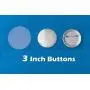 3'' Inch Metal Pin Buttons Parts 500 Pack - Badge Making Supplies 3'' Inch Metal Pin Buttons Parts 500 Pack - Badge Making Supplies