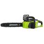Greenworks G-MAX 40V 16-Inch Cordless Chainsaw, Battery and Charger Not Included 20322