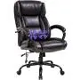 Big and Tall Office Chair 500lb Wide Seat Massage Desk Chair Ergonomic Computer Chair with Headrest Lumbar Support Armrest Rolling Swivel Chair Adjustable PU Leather Task Chair for Adults Women(Brown) Big and Tall Office Chair 500lb Wide Seat Massage Desk Chair Ergonomic Computer Chair with Headrest Lumbar Support Armrest Rolling Swivel Chair Adjustable PU Leather Task Chair for Adults Women(Brown)