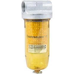 Goldenrod Dutton-Lainson Water Block Fuel Filter With 1'' NPT Top Cap