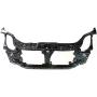 Radiator Support Assembly Compatible with 1996-1998 Honda Civic Black Steel Cpe/Hatchback/Sedan (USA/Canada Built)