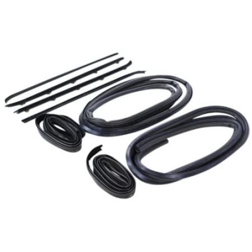 Make Auto Parts Manufacturing Set of 8 Door Belt Weatherstrip Window Channel Door Weatherstrip Seal Kit Rubber For Chevrolet Blazer 1987 1988 1989 1990 1991 1992 1993 1994