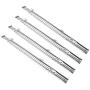 (4-Pack) 15.94'' Gas Grill Parts Replacement for Charbroil, Master Chef Heat Plate Bars BBQ Models Burner Tube Stainless Steel Parts for 14731