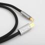 Viborg UC01 Hi-End Silver Plated OFC USB Audio Cable Audiophile USB Gold Plating A-B DAC Decoder Printer Data Cable(3.3FT/1M)