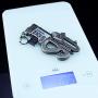APEX Legends Games Metal P90 Prowler Submachine Gun Keychain Model Action Figure Arts Toys Collection Gift