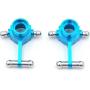 Ctzrzyt Metal Full Set Upgrade Parts Shock Absorber for Wltoys 1/28 K969 K979 K989 K999 P929 P939 Rc Car Parts,Blue