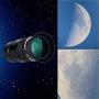 SVBONY 40mm 1.25 inches Plossl Telescope Eyepiece Fully Multi Green Coated Metal 40 Degree Apparent Field 4 Element for Astronomy Telescope