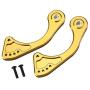 Gold JLB Metal Racing Cheetah 1/10 Brushless RC Car Parts Tail Wheel Holder EA1023