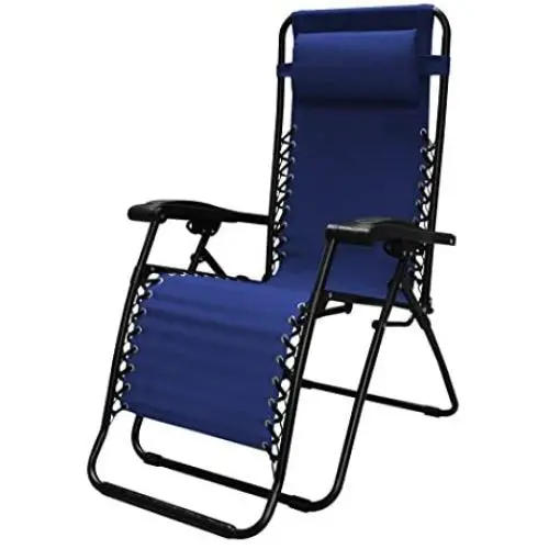 Caravan Sports Infinity Zero Gravity Chair, Blue, 1-Pack Caravan Sports Infinity Zero Gravity Chair, Blue, 1-Pack