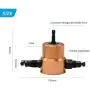 160AS 360 Degree Rotating Nibbler Drill Attachment Double Head Sheet Metal Nibbler Metal Cutter Nibbler Drill Attachment 160AS 360 Degree Rotating Nibbler Drill Attachment Double Head Sheet Metal Nibbler Metal Cutter Nibbler Drill Attachment